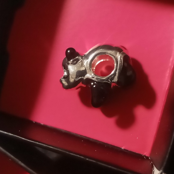 Avon Panda bear charm snake chain bracelet charms new in box . - Picture 3 of 4